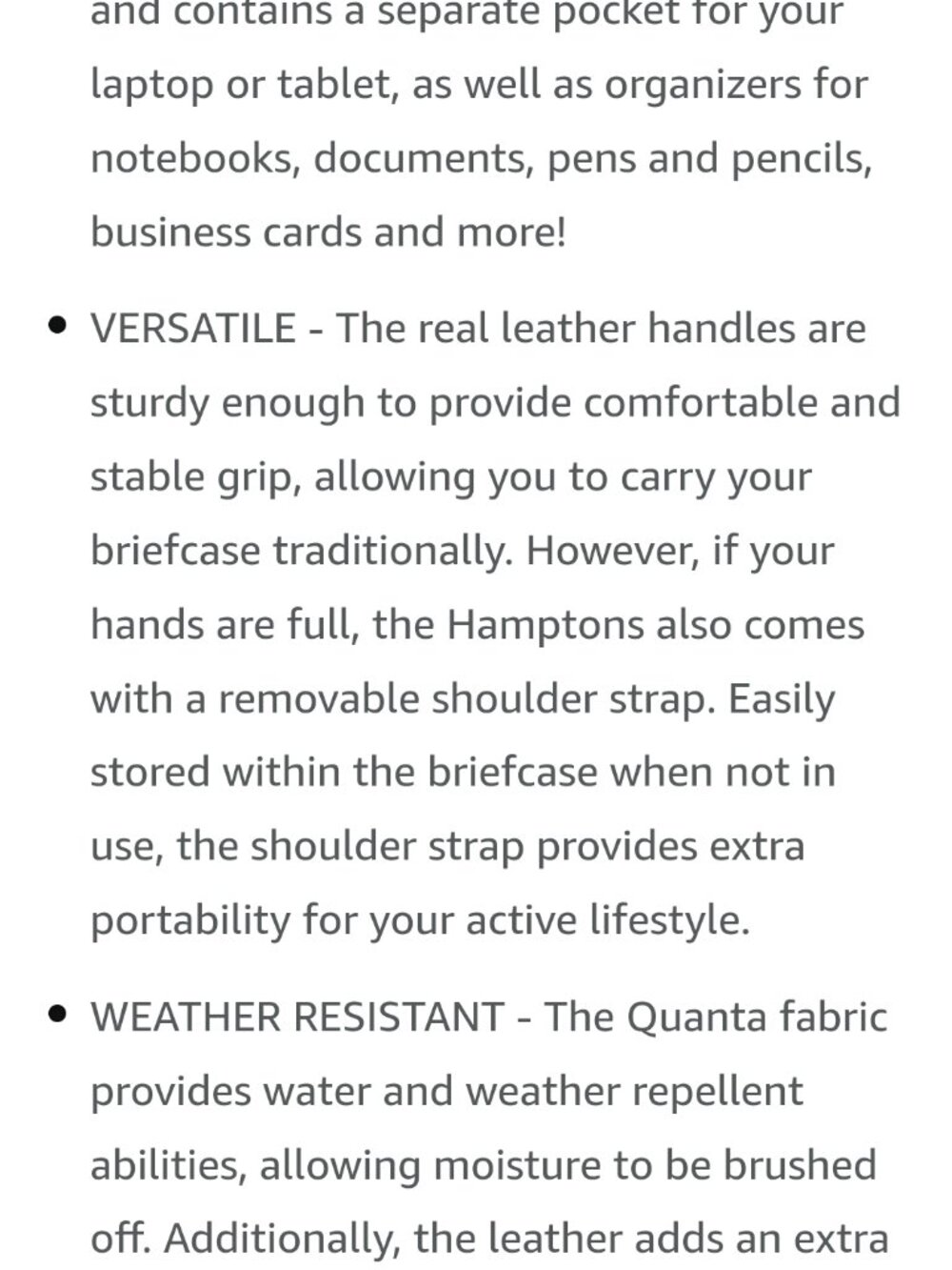 Hamptons briefcase - Picture 6 of 9